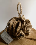 Jute bath and sauna sponge - ball, size L